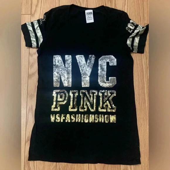 PINK VS NYC  BLING FASHION SHOW TSHIRT 2015 - Picture 4 of 7
